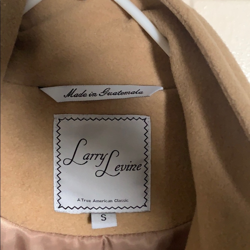 Women’s beige Pea coat size small worn 2x! - Picture 3 of 4